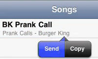 Song Sharing in iPod.app